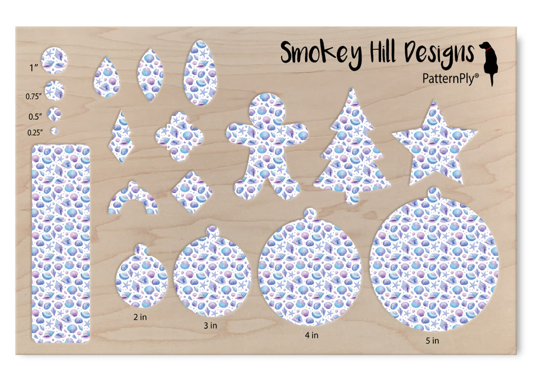 PatternPly® Scattered Mermaid Shells