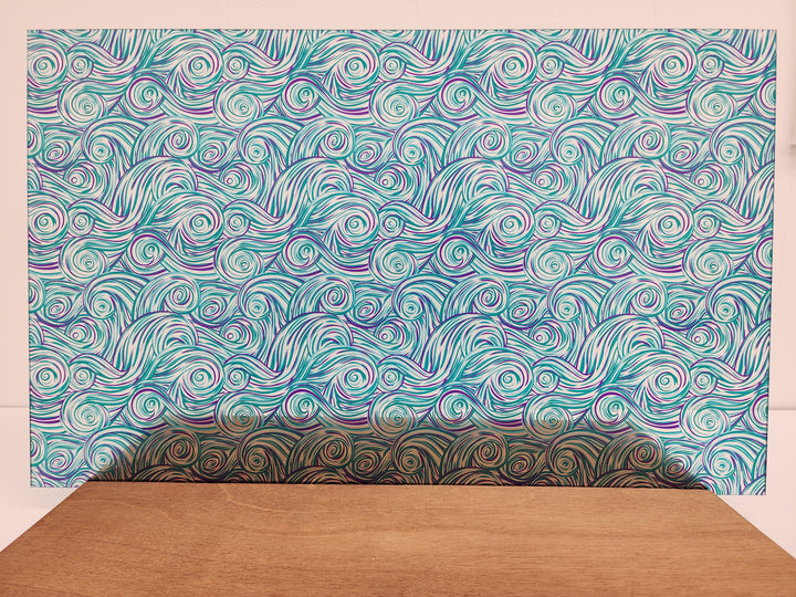 PatternPly® Scattered Mermaid Swirls