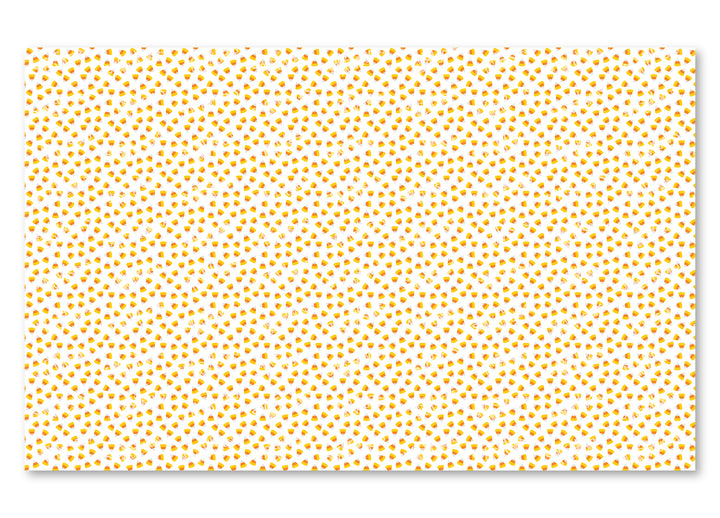 PatternPly® Scattered Micro Candy Corn