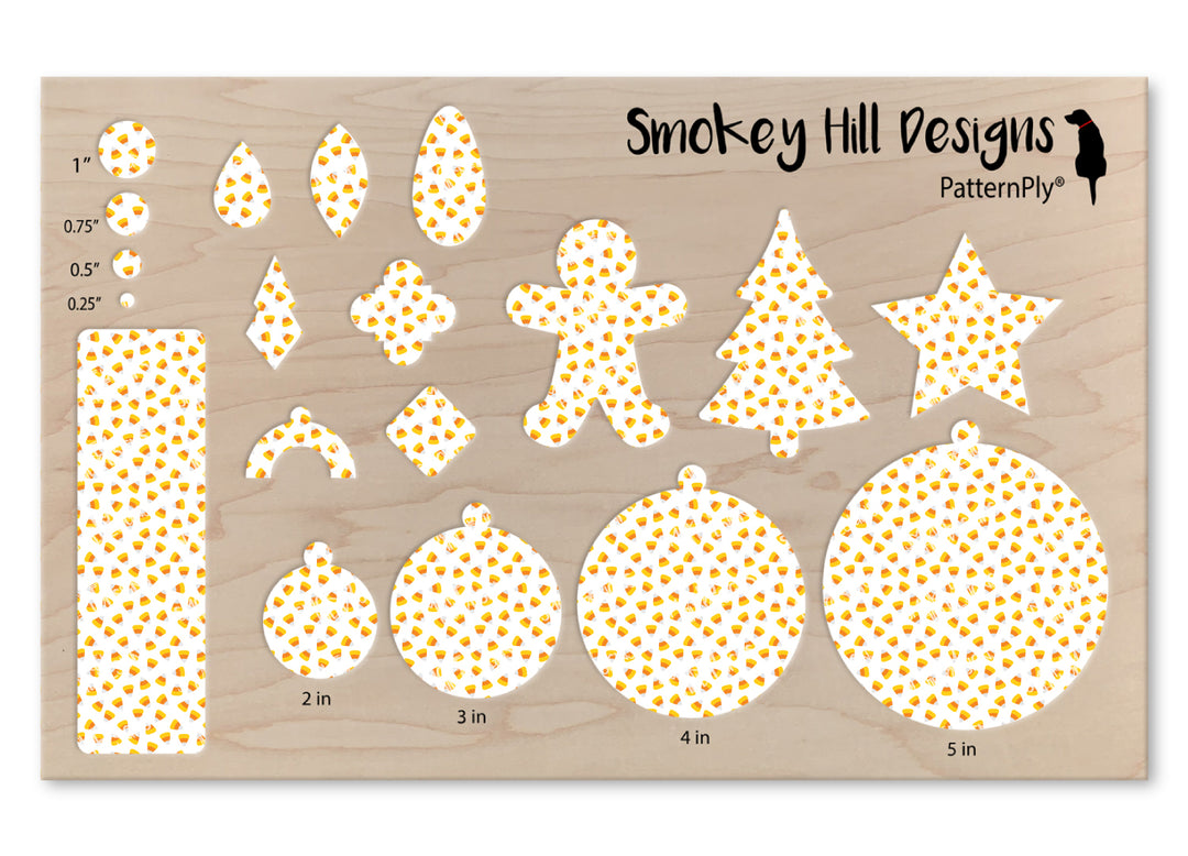 PatternPly® Scattered Micro Candy Corn