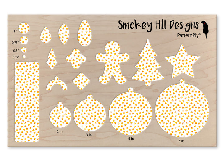 PatternPly® Scattered Micro Candy Corn
