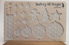 PatternPly® Full Coverage Micro Chinoiserie Floral Branches Blue product photo 2