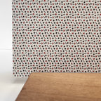 PatternPly® Full Coverage Mini Christmas Cat Pawprints sheet showing the pattern