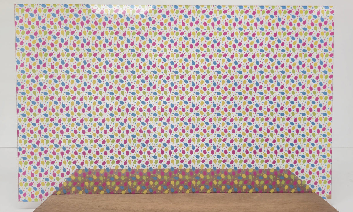 PatternPly® Scattered Micro Colorful Pickleball product photo 2