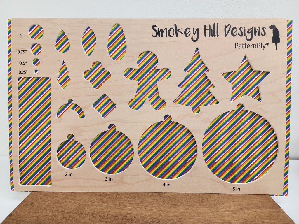 PatternPly® Scattered Mini Diagonal Rainbow Stripes product photo 2