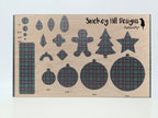 PatternPly® Full Coverage Micro Green and Red Tartan Plaid product photo 3