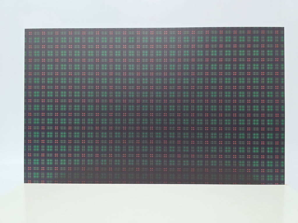 PatternPly® Transparent Micro Green and Red Tartan Plaid product photo 2