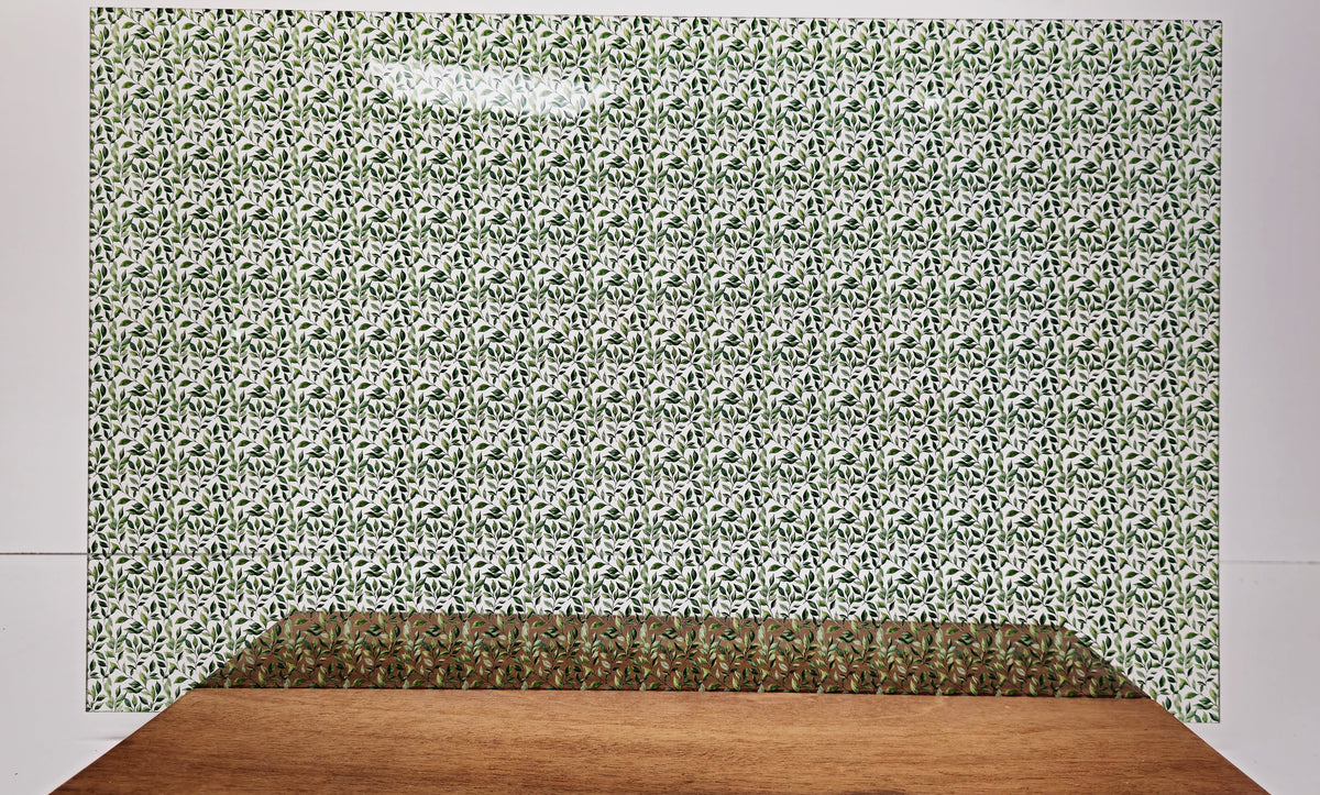 PatternPly® Scattered Micro Green Watercolor Leaves product photo 2