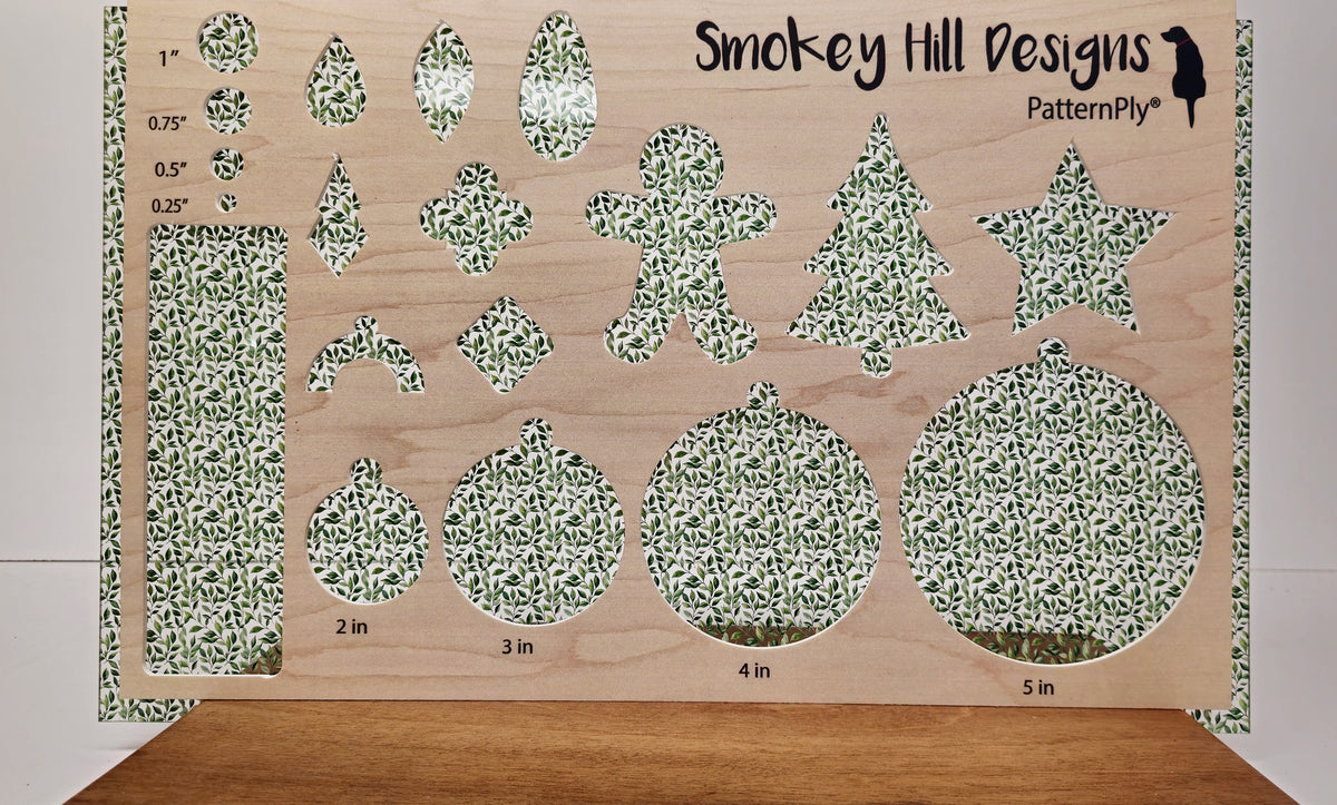 PatternPly® Scattered Micro Green Watercolor Leaves product photo 3