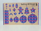 PatternPly® Full Coverage Northern Lights Snowflakes MICRO product photo 3