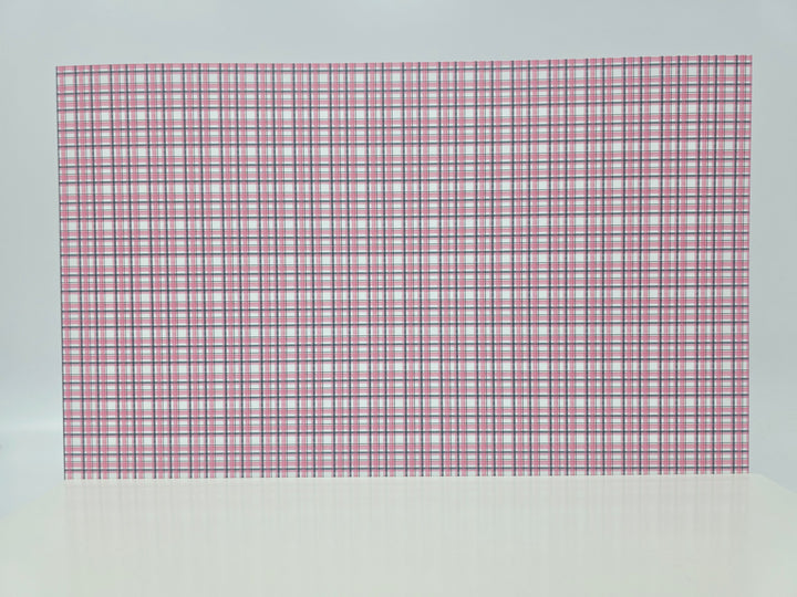 PatternPly® Full Coverage Pink and Green Plaid MICRO