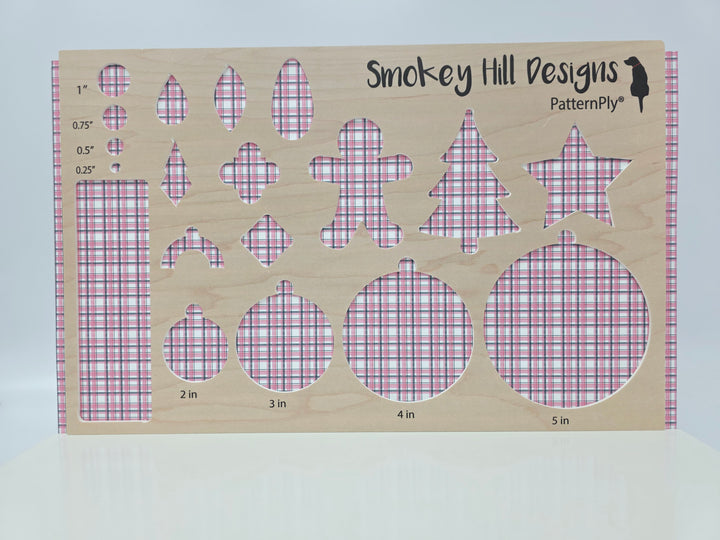 PatternPly® Full Coverage Pink and Green Plaid MICRO