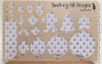 PatternPly® Scattered Micro Coquette Floral Bouquet Pink Bows product photo 2