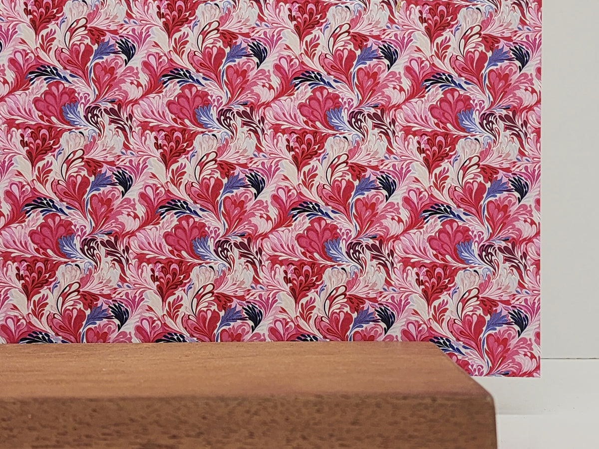 PatternPly® Full Coverage Micro Pink Marbling sheet showing the pattern