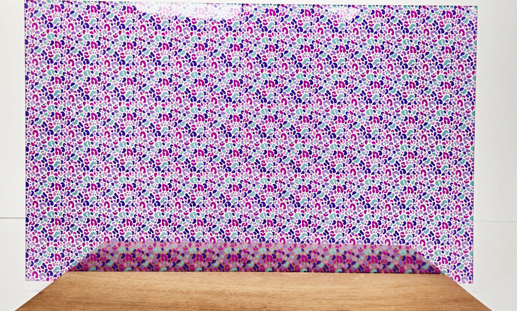 PatternPly® Scattered Micro Pink Purple and Teal Leopard product photo 2