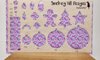 PatternPly® Scattered Micro Pink Purple and Teal Leopard product photo 3