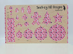 PatternPly® Full Coverage Pink Watercolor Christmas Trees MICRO product photo 3