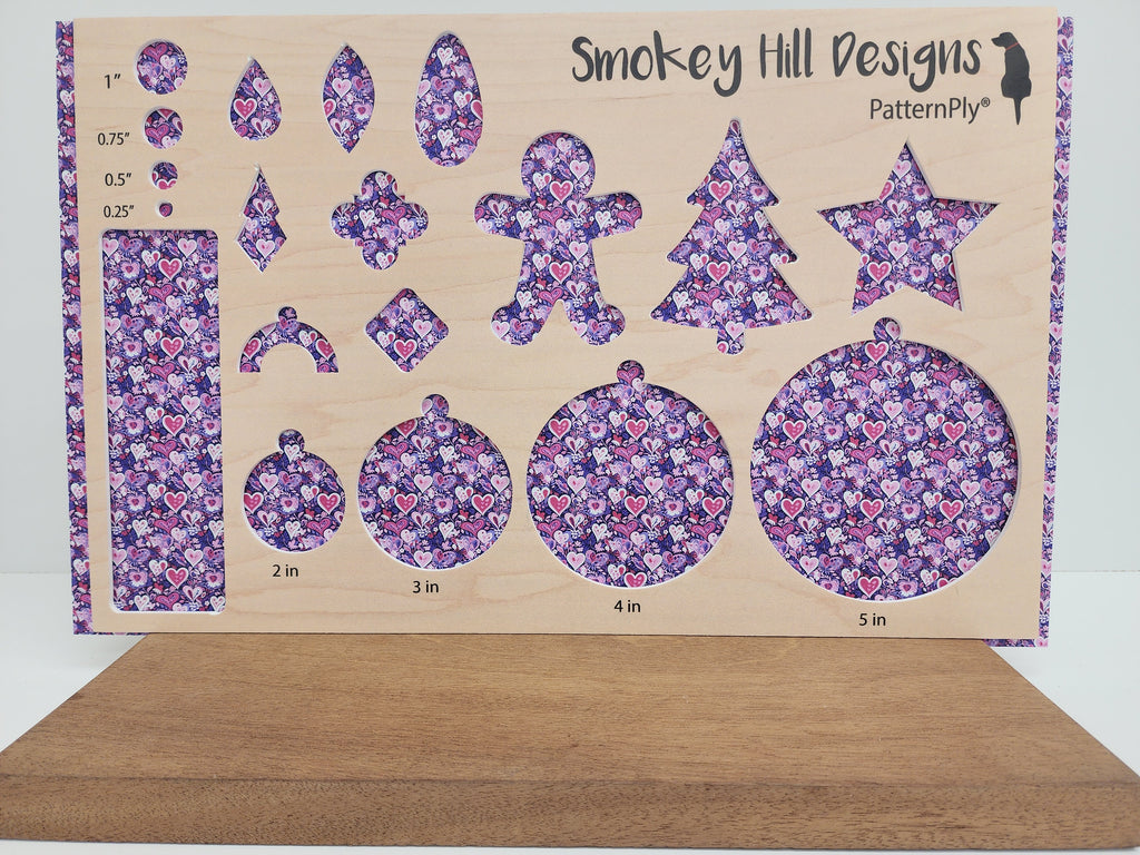 PatternPly® Full Coverage Micro Purple Valentine product photo 2