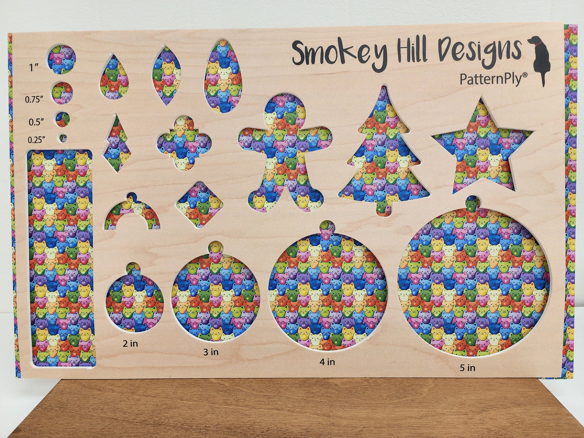 PatternPly® Full Coverage Micro Rainbow Cats product photo 2