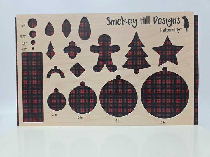 PatternPly® Full Coverage Red and Green Tartan Plaid MICRO