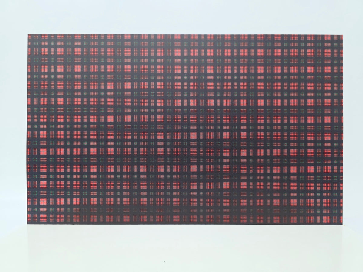 PatternPly® Transparent MICRO Red and Green Tartan Plaid product photo 2