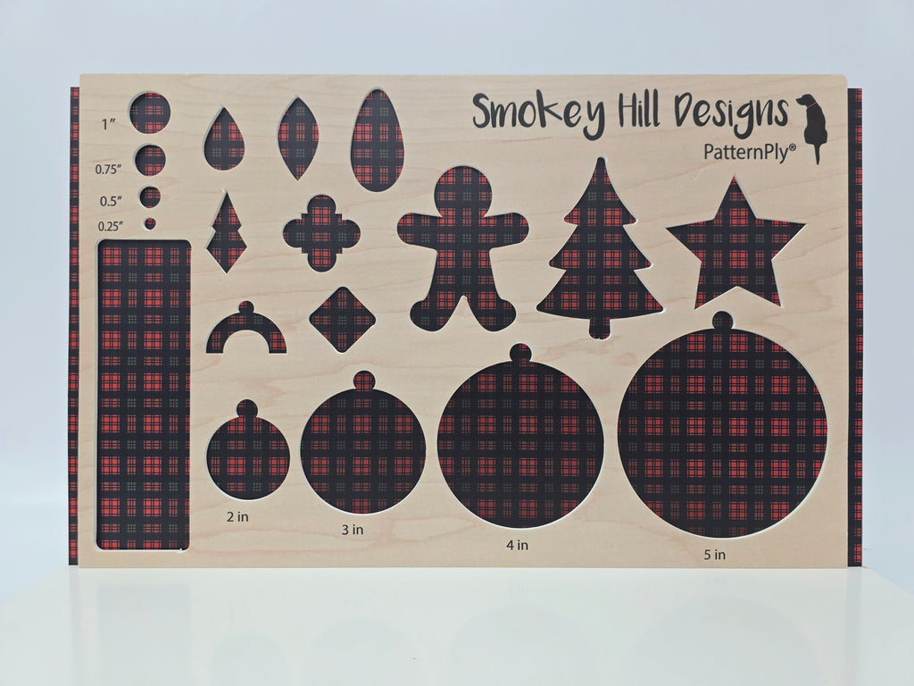 PatternPly® Transparent MICRO Red and Green Tartan Plaid product photo 3