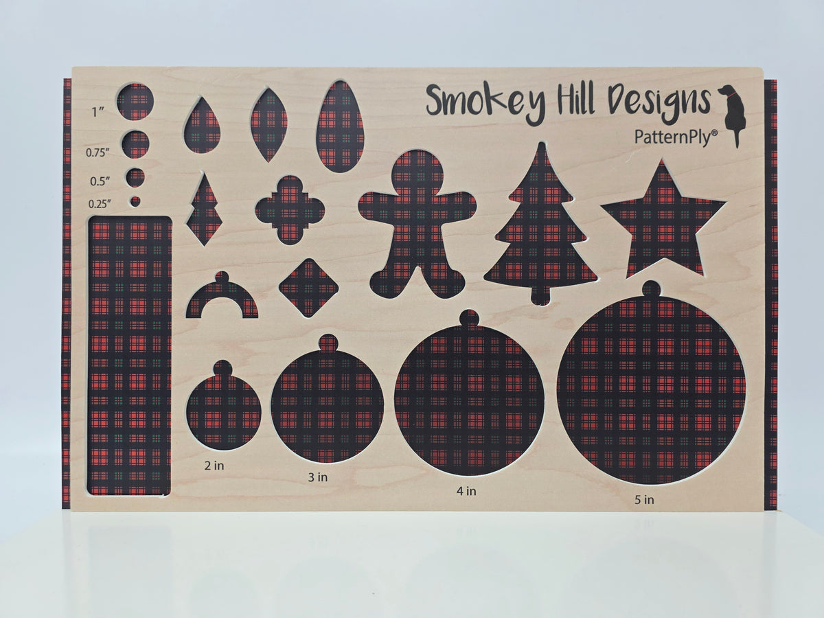 PatternPly® Transparent MICRO Red and Green Tartan Plaid product photo 3