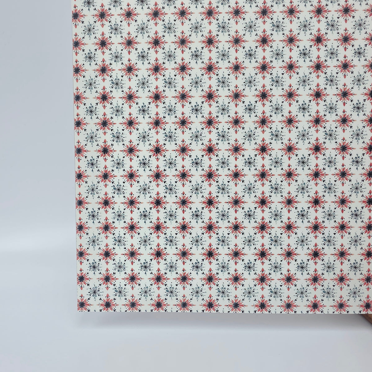 PatternPly® Full Coverage Shabby Snowflakes MICRO sheet showing the pattern