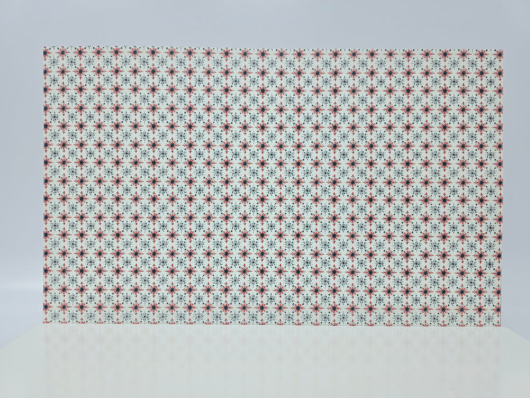 PatternPly® Full Coverage Shabby Snowflakes MICRO