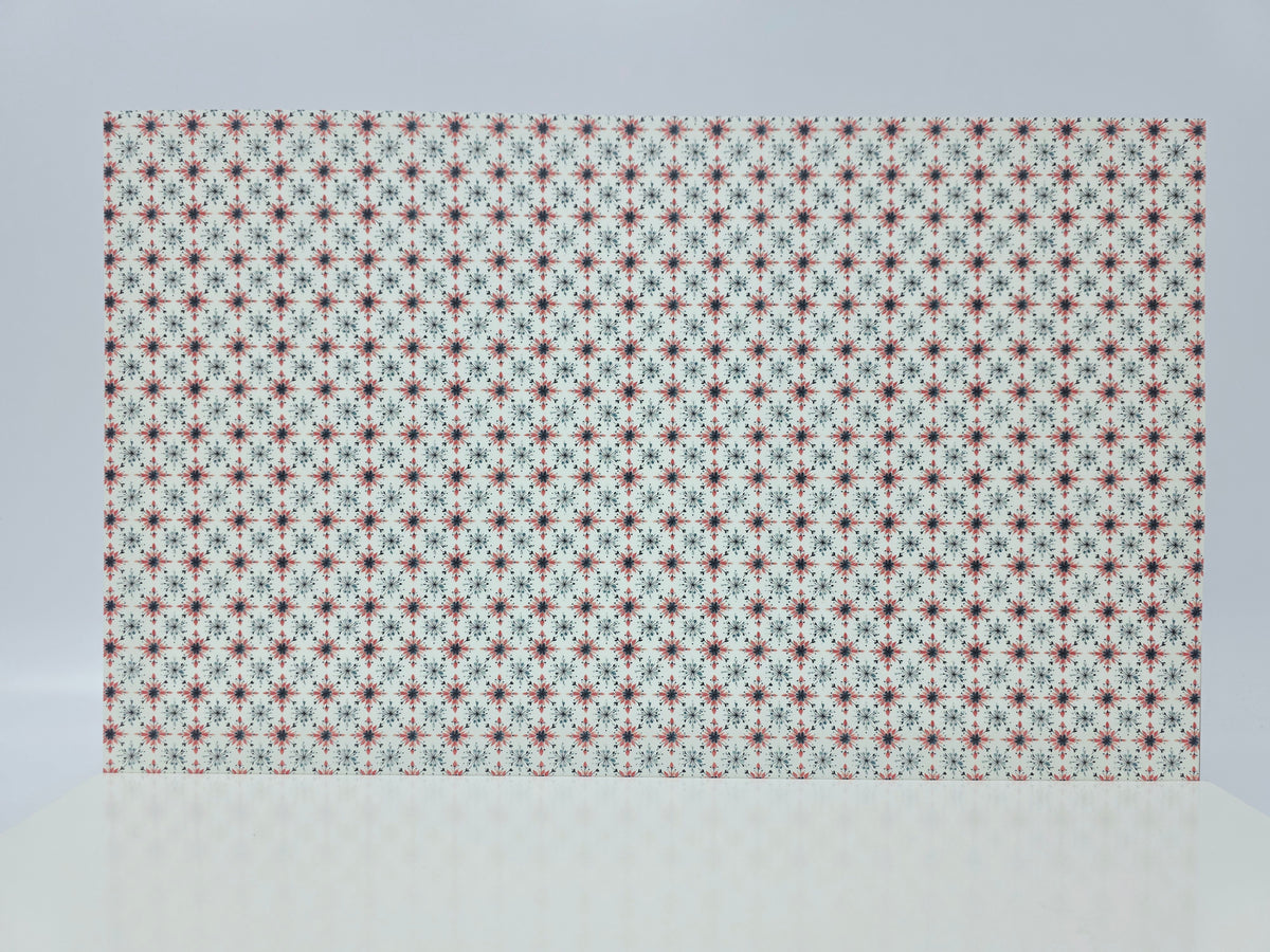 PatternPly® Full Coverage Shabby Snowflakes MICRO product photo 2