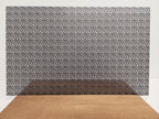 PatternPly® Scattered Micro Shamrocks BLACK product photo 3