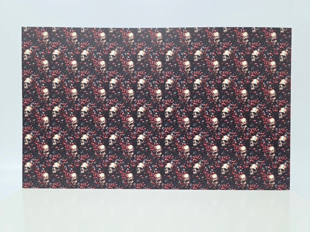 PatternPly® Full Coverage Skulls and Mistletoe product photo 2