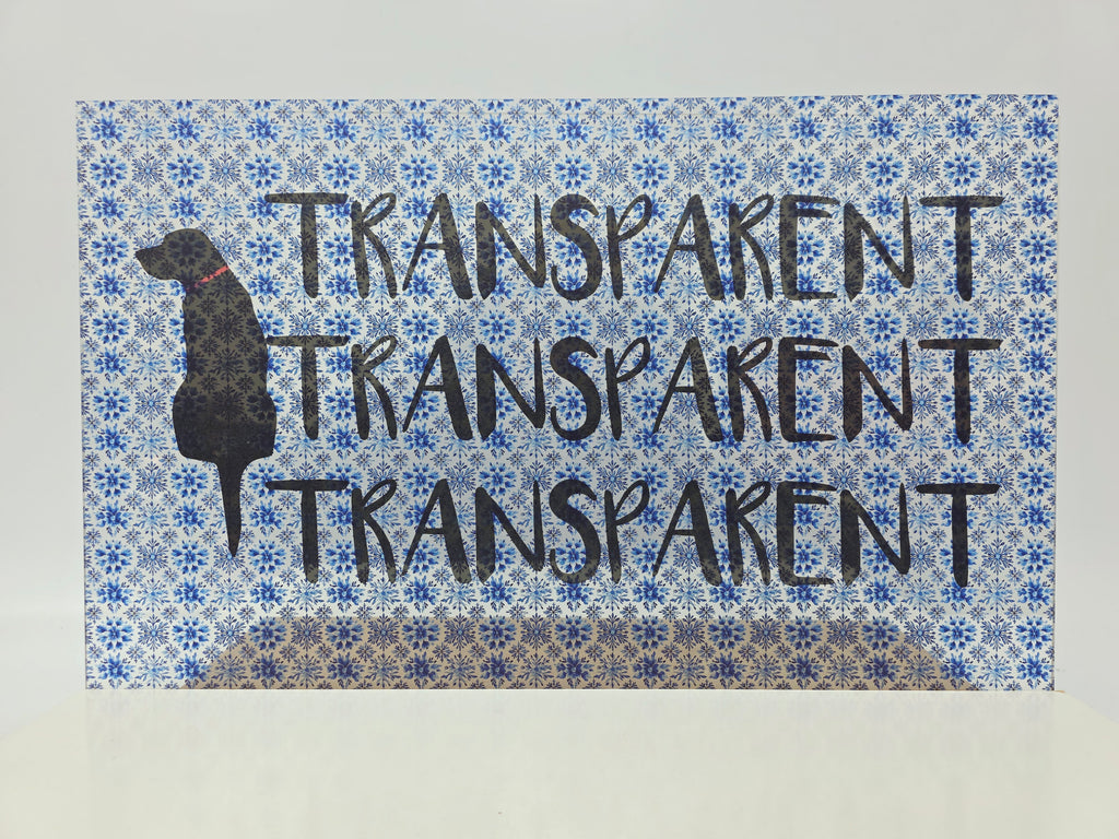 PatternPly® Transparent Chinoiserie Snowflakes MICRO sheet showing the pattern