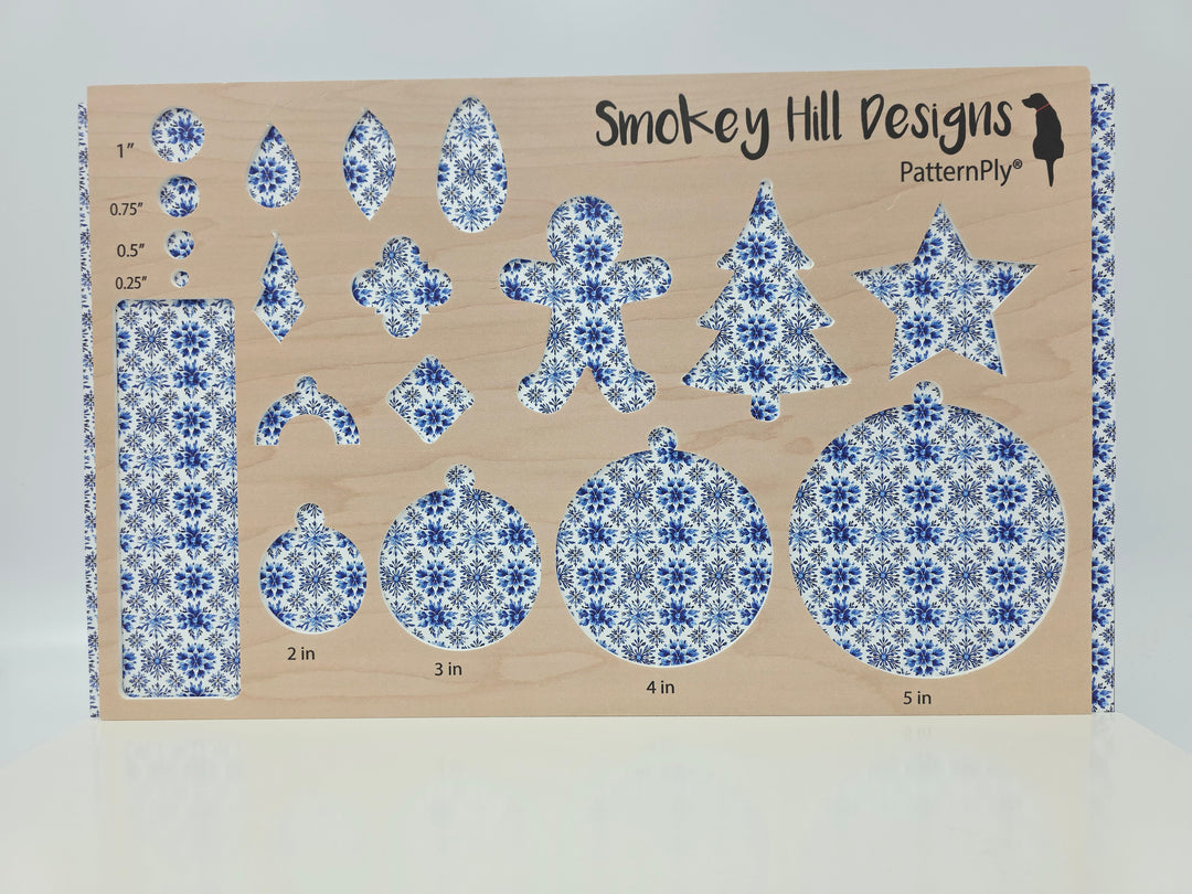 PatternPly® Full Coverage Chinoiserie Snowflakes MICRO