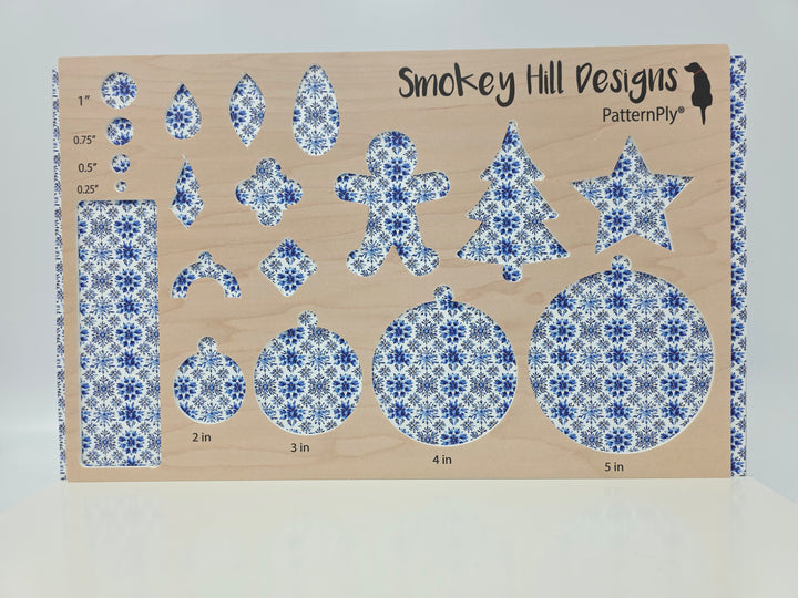 PatternPly® Full Coverage Chinoiserie Snowflakes MICRO