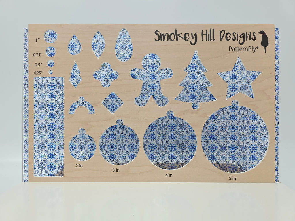 PatternPly® Transparent Chinoiserie Snowflakes MICRO product photo 3