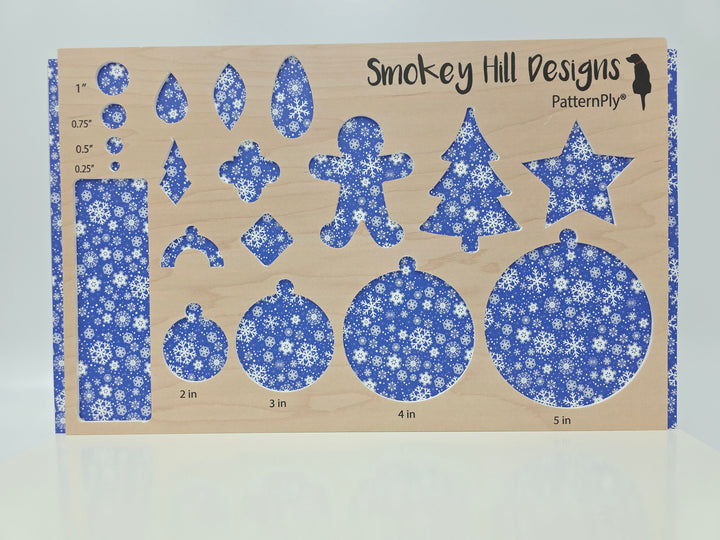 PatternPly® Full Coverage Snowflakes MICRO
