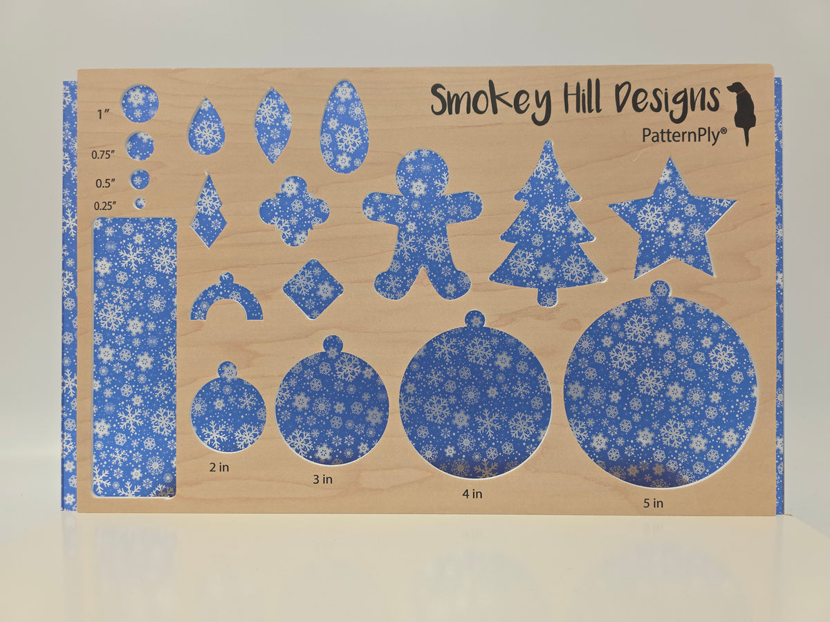 PatternPly® Transparent Micro Snowflakes product photo 3