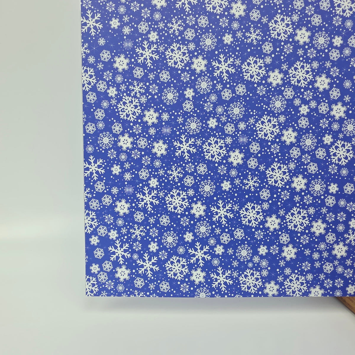 PatternPly® Full Coverage Snowflakes MICRO sheet showing the pattern