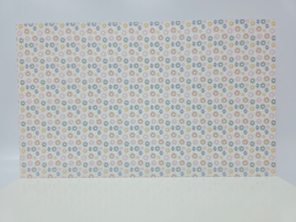 PatternPly® Full Coverage Starburst Doodles White MICRO product photo 2