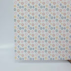 PatternPly® Full Coverage Starburst Doodles White MICRO sheet showing the pattern