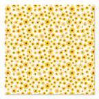 PatternPly® Scattered Golden Sunflower Micro sheet showing the pattern