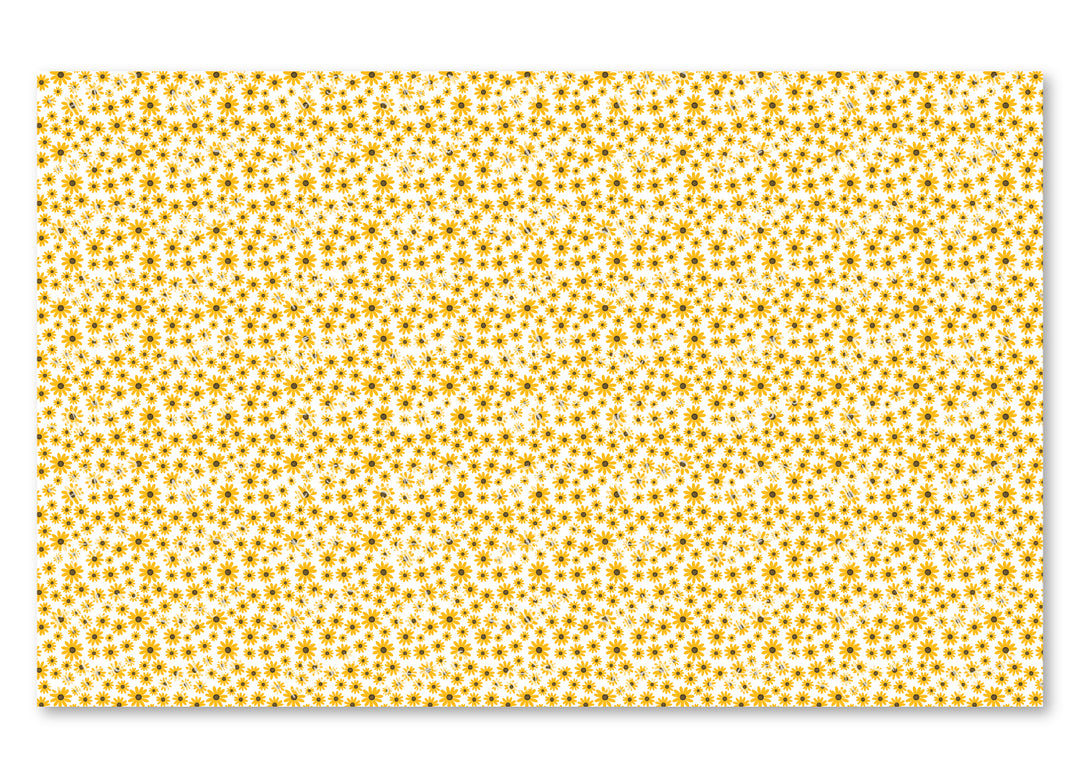 PatternPly® Scattered Golden Sunflower Micro