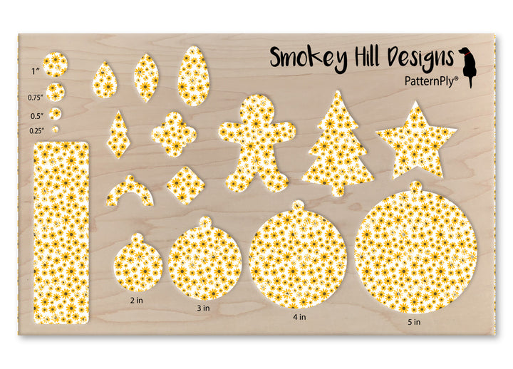 PatternPly® Scattered Golden Sunflower Micro