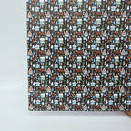 PatternPly® Full Coverage Woodland Christmas on Green MICRO sheet showing the pattern