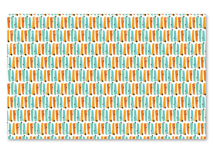PatternPly® Scattered MidCentury Geometric