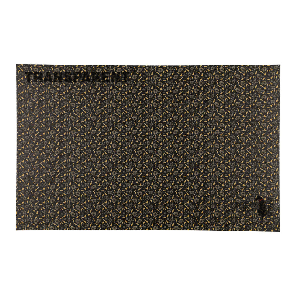 PatternPly® Transparent Midnight Celebrations sheet showing the pattern