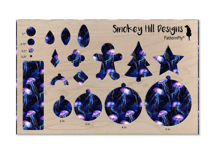 PatternPly® Full Coverage Midnight Jellyfish