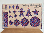 PatternPly® Full Coverage Mini Abstract Patriotic product photo 2