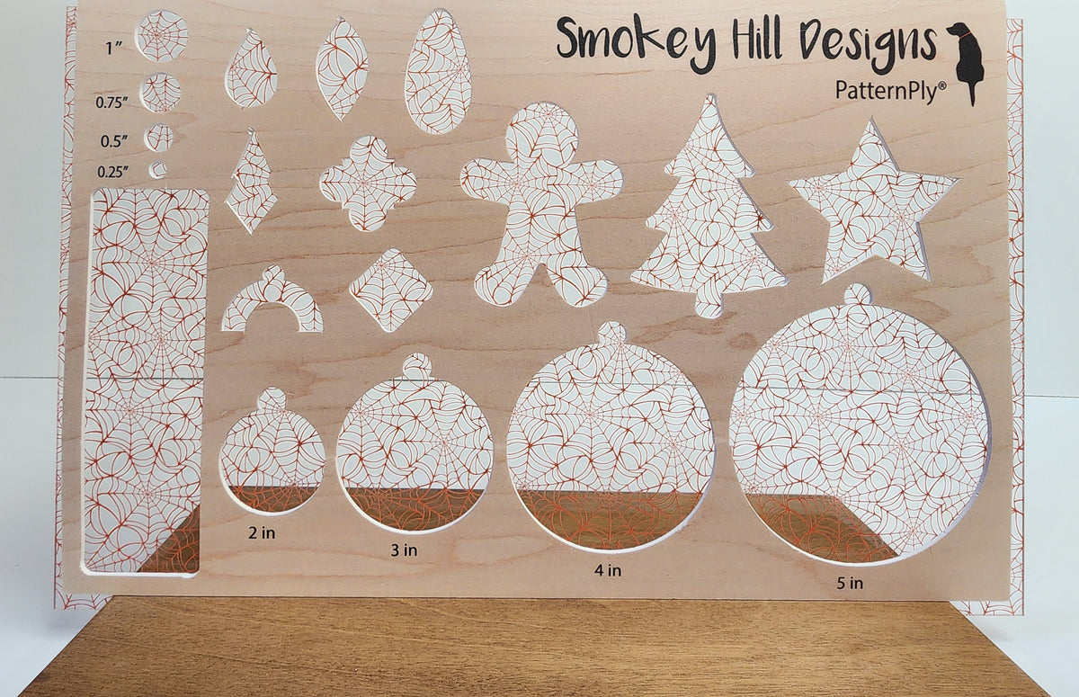 PatternPly® Scattered Vermilion Spiderwebs Mini product photo 2